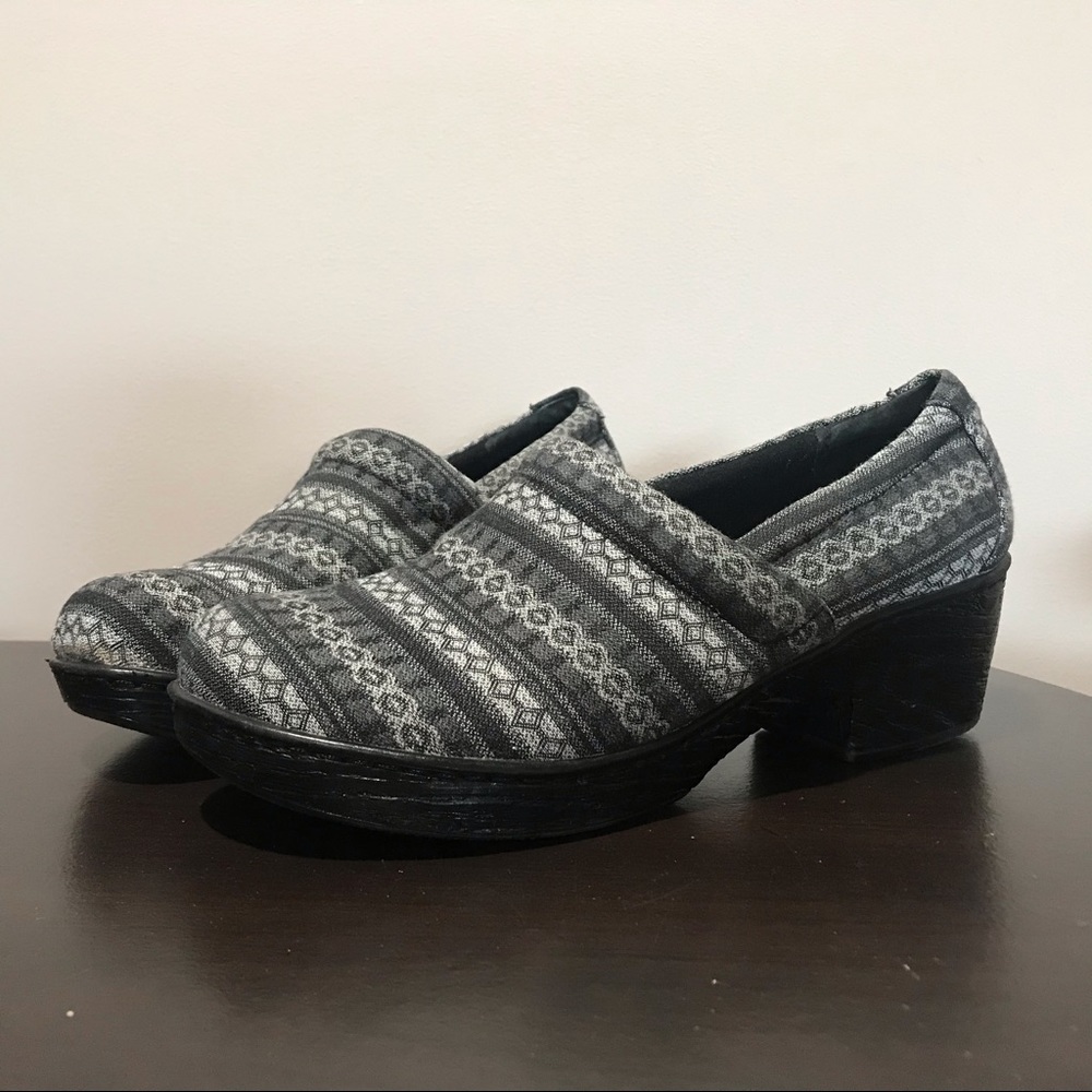 BOC Born Concept Nadiyya striped fabric clog 10M